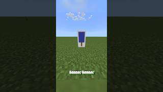 Banner banner design in Minecraft minecraft gaming foryou shortfeed funny [upl. by Ayam]