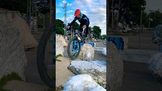 mtb reels btt abb enduro trialbike yt mountainbike shorts trial trials izzo mtbskills [upl. by Uliram140]