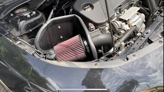 KampN AIR INTAKE REVIEW ON CHEVROLET MALIBU [upl. by Ahsenom]