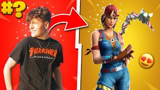 10 TRYHARD Skin Combos Fortnite Pros Use Clix Benjyfishy Mongraal [upl. by Sergias]