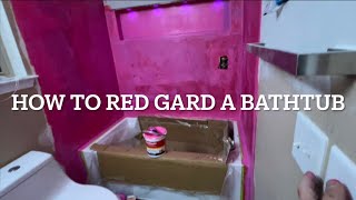 How to red gard waterproofing and crack resistant membrane instructions and application apply ￼ [upl. by Ennagrom493]