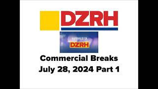 Kapanalig Sa DZRH Commercial Breaks July 28 2024 Part 1 [upl. by Ocsicnarf]