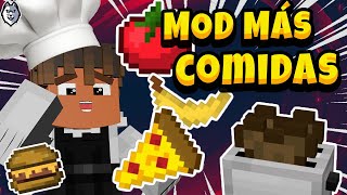 STRATS FOOD EXPANSION ADDON PARA MINECRAFT PE 120  MCPE MCBE  BEDROCK  COMIDA [upl. by Norehc]