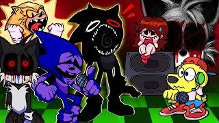 Friday Night Funkin vs SONICEXE NEW SONGS Fleetway vs Sonic EXE NEW Majin Pibby FNF Mods 117 [upl. by Orten]