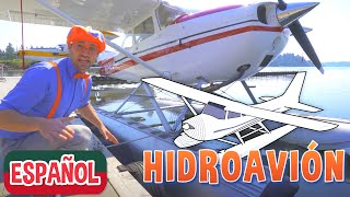 Blippi vuela un hidroavión  Aviones para niños y canciones divertidas para niños pequeños [upl. by Adnuhsed371]