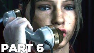 RESIDENT EVIL 2 REMAKE Walkthrough Gameplay Part 6  THE CALL RE2 CLAIRE [upl. by Ahsienroc]