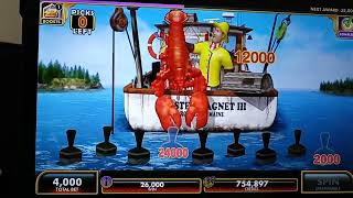 Lobstermania 3 Big wins Casino Game [upl. by Ociredef101]