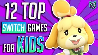 Top 12 Nintendo Switch games for kidsFamily Fun in 2020 [upl. by Valleau]