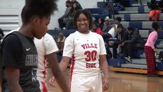 Villeside V Hillside Girls Basketball 2023 [upl. by Cyler]