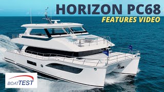 Horizon PC68 2023 Inspection Video by Boattestcom [upl. by Cogen]