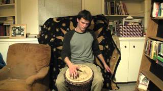 Hip Hop Djembe Tutorial [upl. by Ainud]