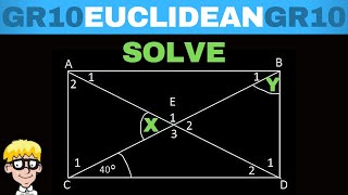 Euclidean Geometry Grade 10 Rectangle Practice [upl. by Sseb]