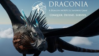 Draconia A New Open World Dragon Game  Before You Buy Gameplay Out Now [upl. by Llerrehs]