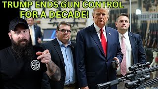 Trump Just BLOCKED Gun Control for the Next Decade [upl. by Nisen]