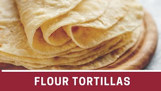 How to Make Flour Tortillas Without Lard  The Frugal Chef [upl. by Tnilf738]