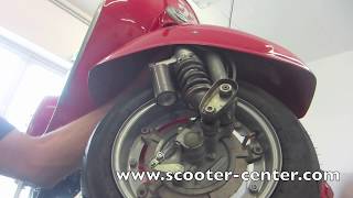 5 Minute Workshop bgm PRO SCF16 200mm shock  Stoßdämpfer Vespa smallframe [upl. by Naired]