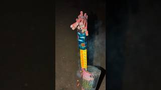 Parachute rocket pe lagaya maal firecrackers fireworks diwali fyp funny viralvideo 🫣😱😶‍🌫️ [upl. by Past354]