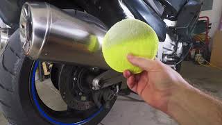 Polishing Motorcycle Metal Using Meguiars Motorcycle All Metal Polish [upl. by Modie316]