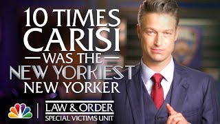 10 Times Carisi was the New Yorkiest New Yorker  Law amp Order SVU Mashup [upl. by Paulo]