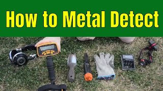 Beginners Guide to Metal DetectingHow to Metal Detect [upl. by Nosiaj]