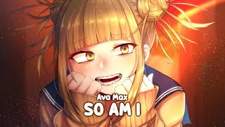 「Nightcore」 So Am I Ava Max 8D Audio  Lyrics 🎧 [upl. by Hoopen]