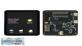 LILYGO® T4S3 ESP32S3 241inch AMOLED Touch Display Development Board RGB Screen DualCore Review [upl. by Parthinia]