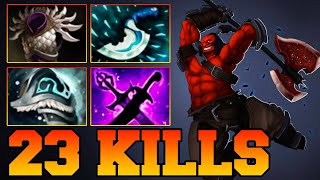 Rampage Axe Offlane  Axe Dota 2 Safelane Carry 735 Pro Build Guide Gameplay [upl. by Pattani792]