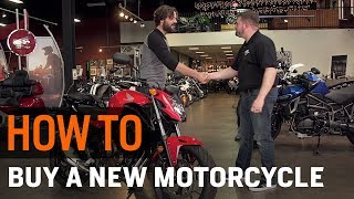 How To Buy A New Motorcycle from a Dealer at RevZillacom [upl. by Puto]