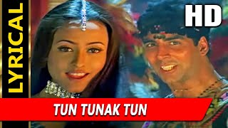 Tun Tunak Tun With Lyrics  Richa Sharma  Hera Pheri 2000 Songs  Akshay Kumar [upl. by Llehcor]