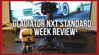 VKB Sim Gladiator NXT 1 Week Review [upl. by Stanwin798]