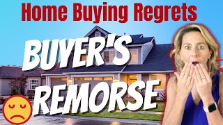 HOME BUYER REMORSE 😫😫 Do you regret buying your home [upl. by Wolfgang]