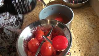 Mamma Marias Italian Fresh tomato sauce from scratch method 2 [upl. by Retniw]