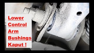 Lower Control Arm Bushing Noise Symptoms Testing [upl. by Eldredge106]