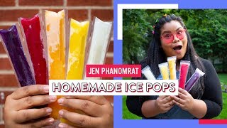 Homemade Ice Pops  Good Times With Jen [upl. by Suckow]