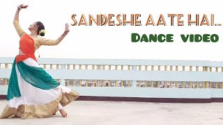 Sandese Aate Hai  Dance Cover  Pallavi Priya  Border  Independence day dance [upl. by Aleuname143]