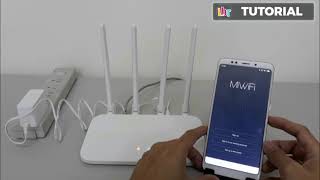 XIAOMI MI WIFI ROUTER 4C  easy tutorial HOW TO SETUP [upl. by Chancelor]