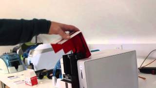 How to clean the Evolis Primacy Printer [upl. by Calley236]