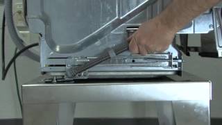 ASKO Dishwasher Service Series Replacing front adjustable door spring [upl. by Tuppeny]