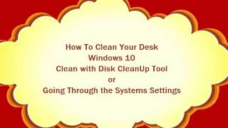 Use Clean Disk App or Use Windows 10 System Settings [upl. by Annekcm]