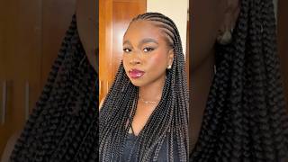 protectivestyles hairstyle braids braidstyles cornrows feedinbraids hair hairtutorial [upl. by Kerril709]