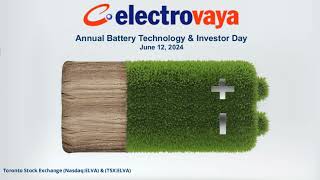 Electrovayas Battery Technology amp Investor Day 2024 [upl. by Idnat]