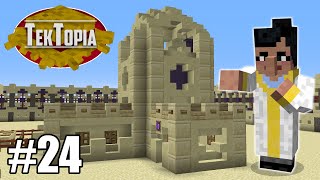 TekTopia 24  The Cleric Heals All Minecraft Villager Mod [upl. by Amye630]