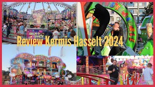 Review Reportage Septemberfoor September kermis Hasselt 2024 [upl. by Leissam]