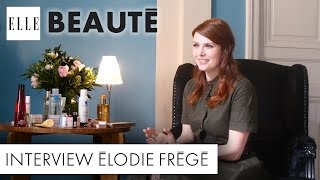 Linterview beauté dElodie Frégé┃ELLE Beauté [upl. by Ennovyhc894]