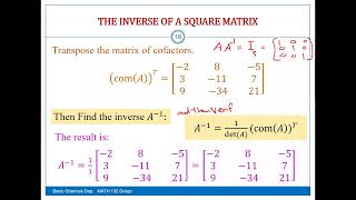 Sec 53 part 2 Matrices MATH132 IAU [upl. by Cozmo]