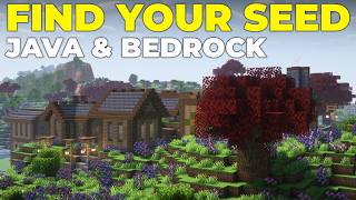 How To Find Your Seed in Minecraft Java amp Bedrock Edition [upl. by Normi274]