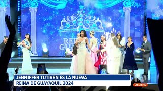 Jenniffer Tutiven es la nueva Reina de Guayaquil 2024 [upl. by Mihcaoj]