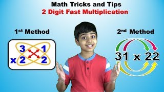 2 digits fast multiplication trick  Easy and fast way to learn  Shortcut trick to multiply [upl. by Alacim]