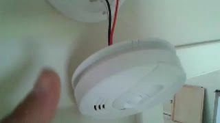 How To Install A Smoke Alarm Detector  Do It Yourself Hardwire [upl. by Yrotciv]