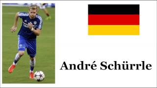 How to Pronounce André Schürrle  German Footballer [upl. by Stormy]